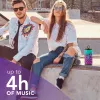 Mono tragbarer Lautsprecher Music Sound Vertikaler Lautsprecher Violett
