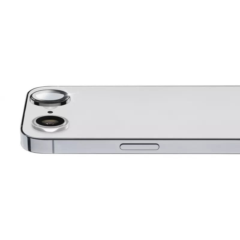 Display- und Kameralinsen-Schutzfolie Cellularline CAMERARINGIPHSE4 für iPhone SE 2025 kratzfest transparent