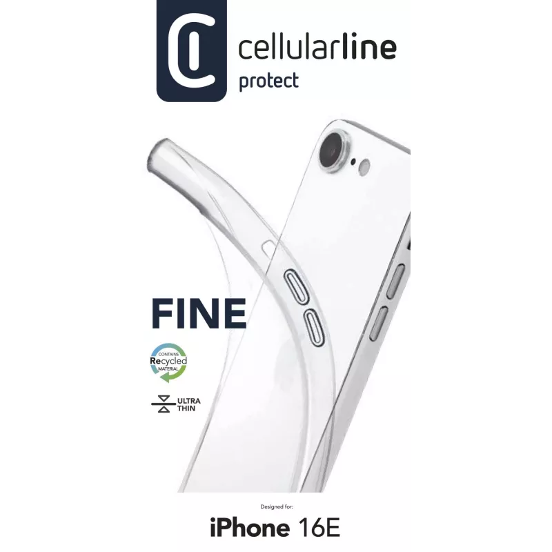 Cover Cellularline FINECIPHSE4T Transparent für iPhone SE 6,1 Zoll