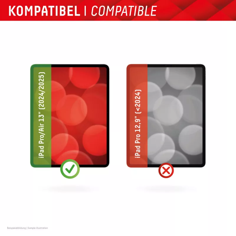 Displex TABLET PAPERSENSE für iPad Pro 13'' (2024)/Air 13'' (2025/2024), abnehmbare Schreib- oder Zeichenfolie mit Paper-Feeling