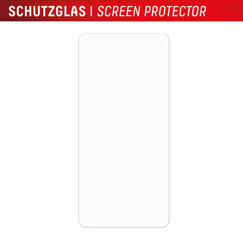 Displex Displayschutzfolie + Hülle für Samsung Galaxy S25 Edge, Eco-Montagerahmen, kratzfest