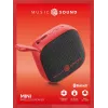 Music Sound Kabelloser Lautsprecher Mini Kompakter und farbenfroher 3-Watt Bluetooth-Lautsprecher