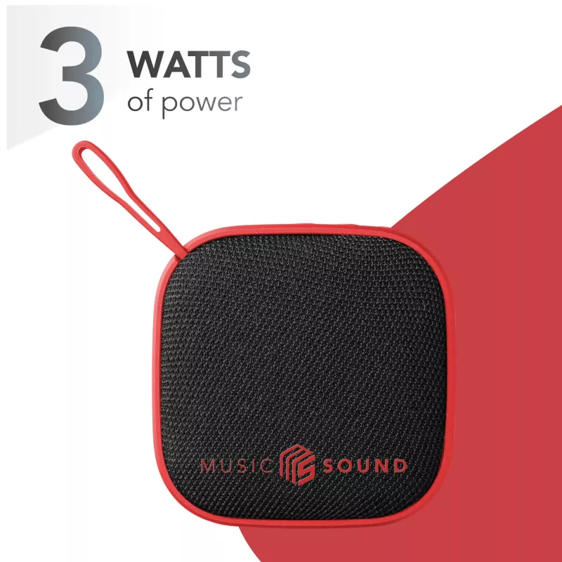 Music Sound Kabelloser Lautsprecher Mini Kompakter und farbenfroher 3-Watt Bluetooth-Lautsprecher