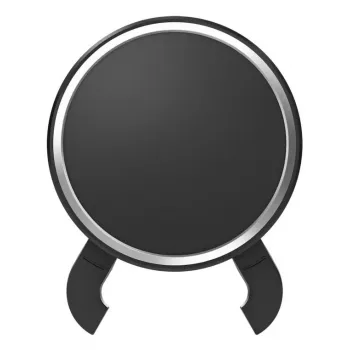 Magnetisches kabelloses Auto-Ladegerät Samsung Qi2 GP-PWU025WIBBW — für Smartphones (Magnet-Hülle erforderlich), schwarz