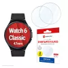 Displex 9H Glass Galaxy Watch 6 Classic (47mm), 2er-Pack, ultradünn, randlos, Anti-Fingerabdruck, Made in Germany