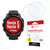 Displayschutzglas Compulocks Displex 9H für Garmin fenix 8 / fenix E (47 mm) – 2er-Pack, ultradünn, randlos, schmutzabweisend