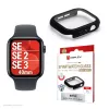 Displayschutz PanzerGlass Displex 10H für Apple Watch SE3/SE2/SE (40 mm) – Ganzkörper, IP68, aufsteckbar, schwarz matt