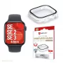 PanzerGlass Displex 10H Hartglas Full-Body Case für Apple Watch SE/SE2/SE3 44mm, IP68, Snap-On, Transparent