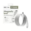 PanzerGlass empower™ by ® Magnetic 240W USB-C-zu-USB-C-Kabel | USB 2.0 | 1,5 m | Silver White