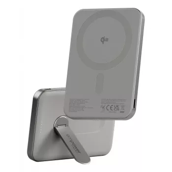 Powerbank PanzerGlass empower by empower Bank mit Spin Stand 5000mAh Titanium