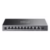 TP-Link Omada ES210GP Netzwerk-Switch Managed L2 Gigabit Ethernet (10/100/1000) Power over Ethernet (PoE) DIN-Schiene Schwarz