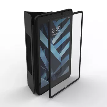 Folio Case ZAGG Rugged Messenger Apple iPad 10.2 25.9 cm Charcoal