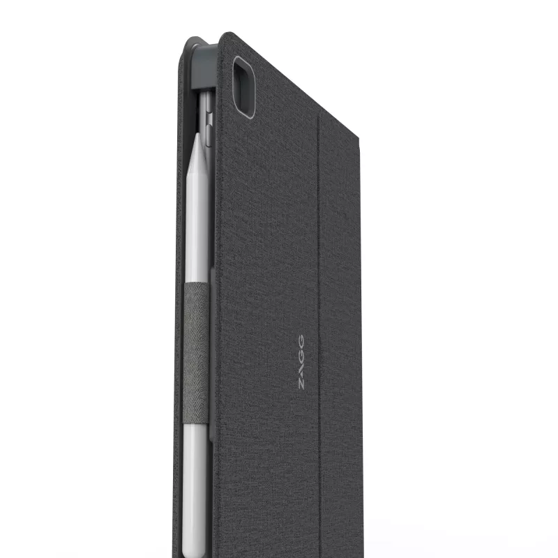 ZAGG Tastatur Messenger Folio 2-Apple-iPad 10.2/10.5-Charcoal-German