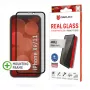 Displex Privacy Full Cover Screen Protector (10H) für Apple iPhone XR/11, Montagerahmen, Privacy-Filter, gehärtetes Glas, kratzfeste Schutzfolie, case-freundlich