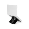 R-Go Tools Laptop-Ständer R-Go Riser Flexible, verstellbarer faltbarer Laptop-Riser, ergonomisch, Hylite-Aluminium, schwarz