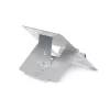 R-Go Tools Laptop-Ständer R-Go Riser Flexible, verstellbarer klappbarer Laptop-Ständer, ergonomisch, Hylite-Aluminium, silber