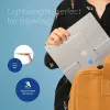 R-Go Tools Laptop-Ständer R-Go Riser Flexible, verstellbarer klappbarer Laptop-Ständer, ergonomisch, Hylite-Aluminium, silber