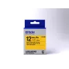 Epson Labelkassette Pastell LK-4YBP Schwarz/Gelb 12 mm (9 m)