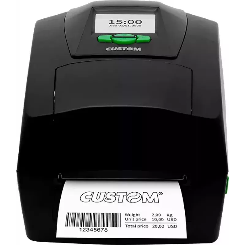 POS-Drucker CUSTOM D4 202 Kabelgebunden Thermodirekt 203x203 DPI