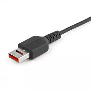 StarTech.com 1m Secure Ladekabel – USB-A auf Micro-USB Datenblocker Nur-Ladekabel – Nur-Strom-Ladekabel für Telefon/Tablet – Datenblockierender USB-Schutzadapterkabel