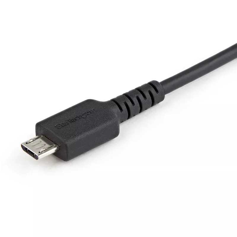 StarTech.com 1m Secure Ladekabel – USB-A auf Micro-USB Datenblocker Nur-Ladekabel – Nur-Strom-Ladekabel für Telefon/Tablet – Datenblockierender USB-Schutzadapterkabel