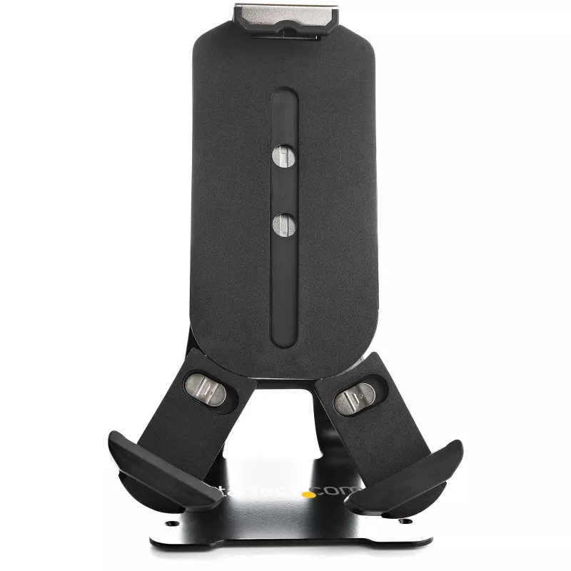 StarTech.com Sicherer Tablet-Ständer mit K-Slot-Kabelschloss – abschließbare Tablet-Halterung für 7,9-Zoll- bis 13-Zoll-Tablets – universelle, verstellbare Tablet-Montierung für Schreibtisch/Oberfläche – abschließbare Diebstahlschutz-Halterung