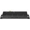 StarTech.com 4-Port USB-C-Hub 10 Gbit/s – Industrieller USB-C-Hub aus Metall – 2x USB-C & 2x USB-A – ESD-Überspannungsschutz – USB-C- oder USB-A-Host – eigenständig betriebener, montierbarer USB 3.2 Gen 2 Typ-C-Hub