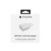 Wandadapter mophie Accessories USB-C 30W GaN Weiß EU Schnellladung