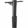 StarTech.com Mobiler Workstation-Wagen mit Monitorhalterung, CPU/PC-Halter, Tastaturablage – Ergonomischer höhenverstellbarer Desktop-Computerwagen – Rollende mobile Steharbeitsstation auf Rädern