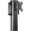 StarTech.com Mobiler Workstation-Wagen mit Monitorhalterung, CPU/PC-Halter, Tastaturablage – Ergonomischer höhenverstellbarer Desktop-Computerwagen – Rollende mobile Steharbeitsstation auf Rädern