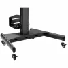 StarTech.com Mobiler Workstation-Wagen mit Monitorhalterung, CPU/PC-Halter, Tastaturablage – Ergonomischer höhenverstellbarer Desktop-Computerwagen – Rollende mobile Steharbeitsstation auf Rädern