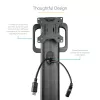 StarTech.com Mobiler Workstation-Wagen mit Monitorhalterung, CPU/PC-Halter, Tastaturablage – Ergonomischer höhenverstellbarer Desktop-Computerwagen – Rollende mobile Steharbeitsstation auf Rädern