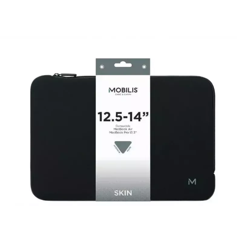 Sleeve case Mobilis Skin 35,6 cm (14 Zoll) Schwarz Grau