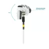 Schlankes drehbares Sicherheitsschloss Schlüssel Mobilis 001325 T Lock Weiß