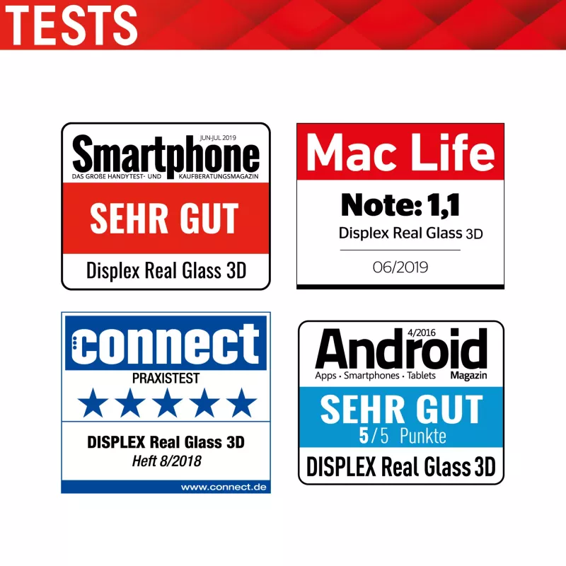 Displex Full Cover Screen Protector Samsung Galaxy S22 Ultra Tempered Glass