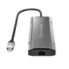 j5create JCD393 4K60 Elite USB-C® 10Gbps Mini Dock, Space Grau