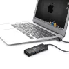 USB-Hub j5create JUH340 4-Port USB 3.0 Schwarz Aluminium