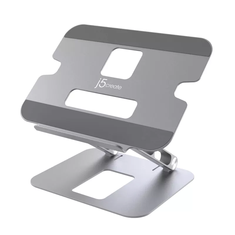 Laptop- & Tablet-Ständer j5create JTS127-N Multi-Angle Aluminium Schwarz Grau