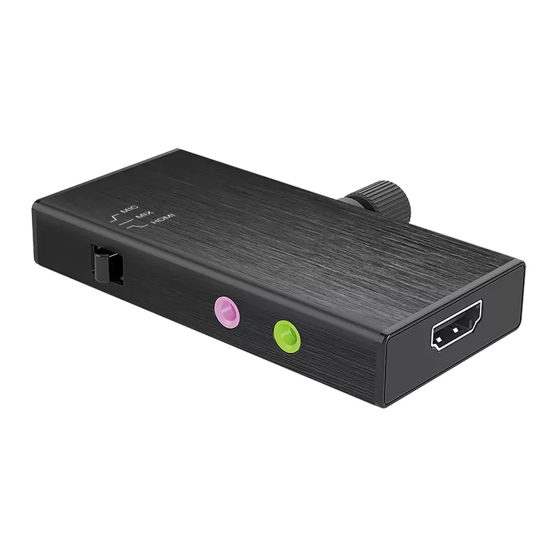 j5create JVA02 Live Capture Adapter HDMI™ auf USB-C™ mit Power Delivery, Schwarz