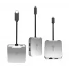 j5create JCD391 4K60 Elite USB-C® PD Multi-Port-Adapter, Silber