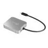 j5create JCD391 4K60 Elite USB-C® PD Multi-Port-Adapter, Silber