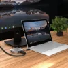 j5create JCD391 4K60 Elite USB-C® PD Multi-Port-Adapter, Silber