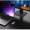 j5create JCD392 4K60 Elite USB-C® 10Gbps Travel Dock, Space Grau