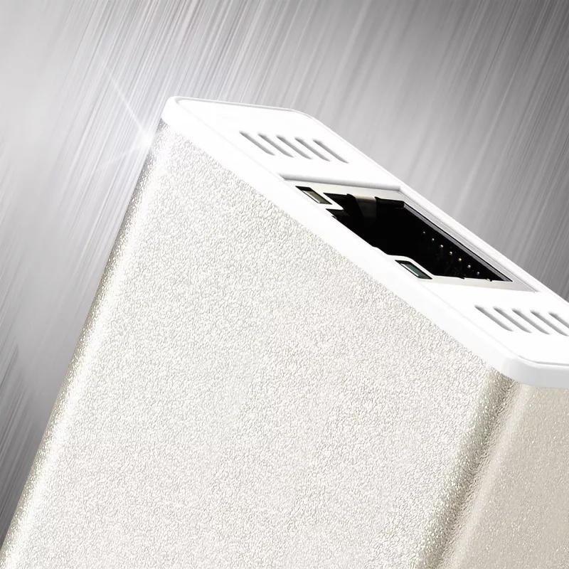 j5create JCH471 USB-C™ Gigabit Ethernet & Hub Multi Adapter, Metallic Champagne