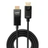 Lindy 5m DP-zu-HDMI-Adapterkabel mit HDR DisplayPort HDMI