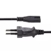 StarTech.com 3 m (10 ft) Laptop-Netzkabel, EU-Stecker auf C7, 2,5 A 250 V, 18 AWG, Laptop-Ersatzkabel, Drucker-Netzkabel, Laptop-Ladekabel, Laptop-Netzteilkabel, Schwarz
