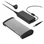 j5create JTD562 - 8K Thunderbolt™ 4 Dockingstation - EU, Kabelgebunden, Thunderbolt 4, 96 W, 3,5 mm, 10,100,1000 Mbit/s, Grau