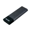 Externes M.2 SSD-Gehäuse Origin USB-C Single NVMe/SATA (2240/2260/2280), USB 3.2 Gen 1, Schwarz