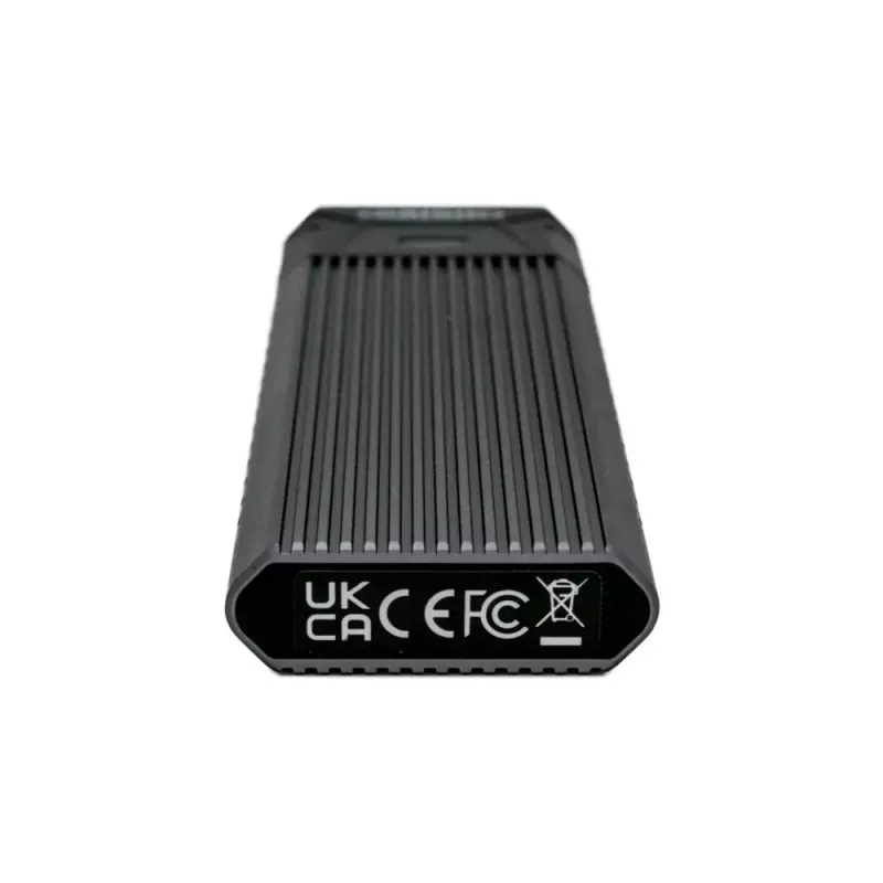Externes M.2 SSD-Gehäuse Origin USB-C Single NVMe/SATA (2240/2260/2280), USB 3.2 Gen 1, Schwarz