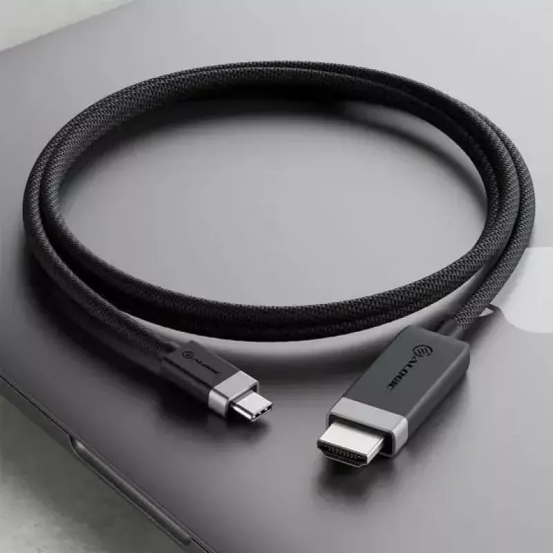 ALOGIC FUCHD1-SGR Videokabel-Adapter 1 m HDMI Typ A USB Typ-C Grau